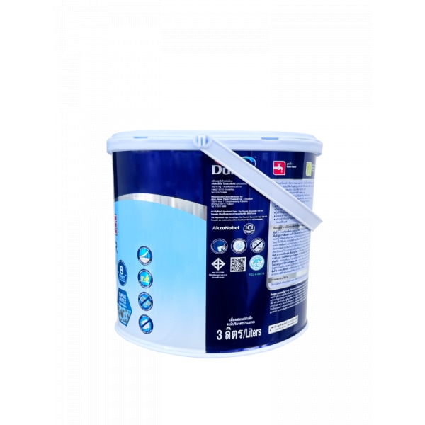 Dulux ซูเปอร์โคท ภายนอก ด้าน 3L #511 สีขาวพิเศษ New