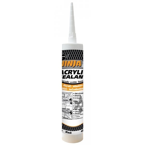 BESBOND นินจาแด๊ป อะคริลิค ซีลแลนท์ 450 กรัม สีดำ