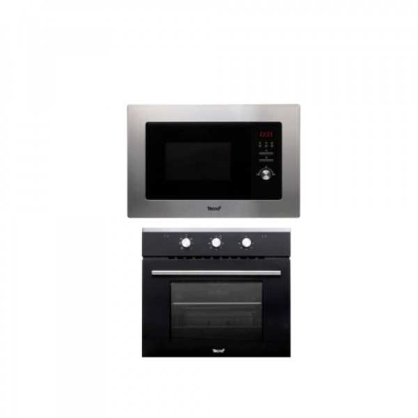 TECNOPLUS ชุดเซ็ทเตาอบ TNP MN 705B +ไมโครเวฟ 820LBS 820LBS+TNP MN 705B สีดำ