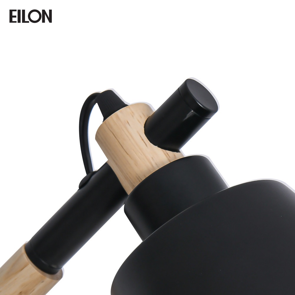 EILON โคมไฟตั้งพื้นโมเดิร์น รุ่น Zali S3009FF สีดำ