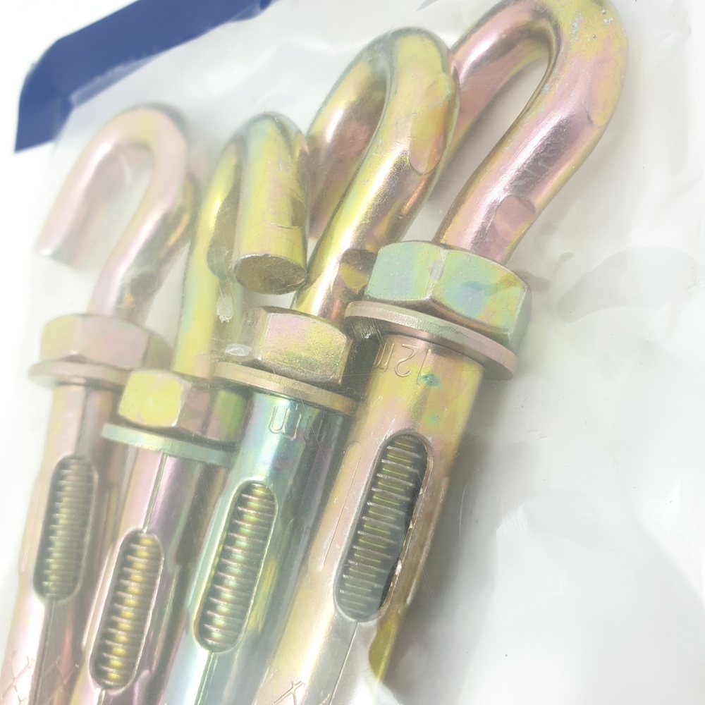 พุคตะขอเหล็ก M10 รุ่น EH-007 (4ชิ้น/แพ็ค) FIX-XY