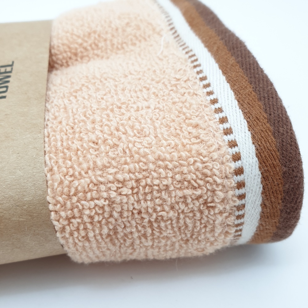 COZY ผ้าขนหนู รุ่น GTL003-BR ขนาด 34x75 ซม. สีน้ำตาล