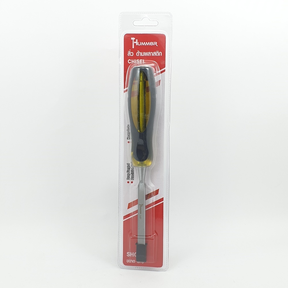 HUMMER สิ่ว ด้ามพลาสติก รุ่น SHC03 ขนาด 3/8"