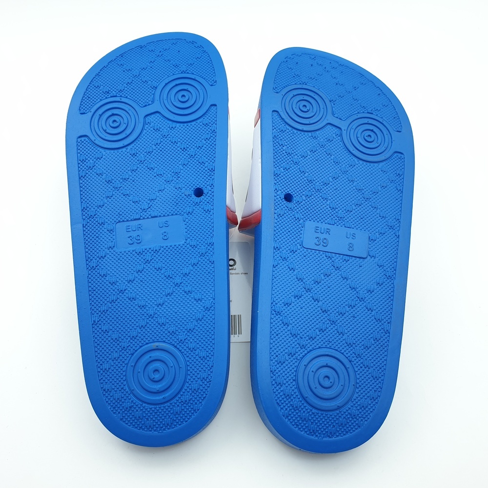 Primo รองเท้าแตะลายRetro LY1514-39BL สีน้ำเงิน