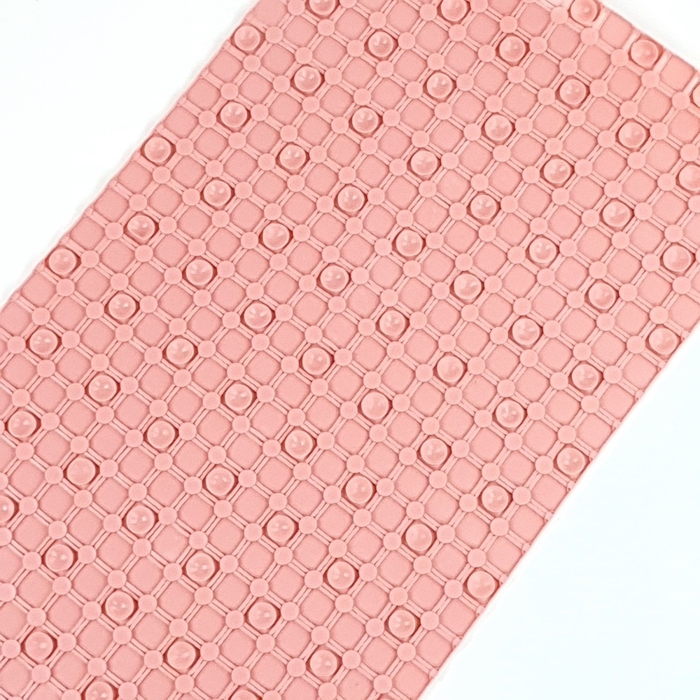 Primo พรมกันลื่นPVC รุ่น EDJJ05-PK ขนาด 35x78 ซม. สีชมพู