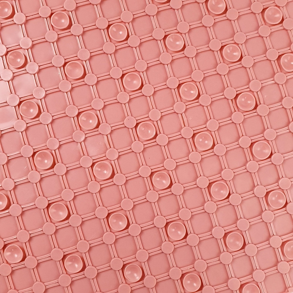 Primo พรมกันลื่นPVC รุ่น EDJJ05-PK ขนาด 35x78 ซม. สีชมพู