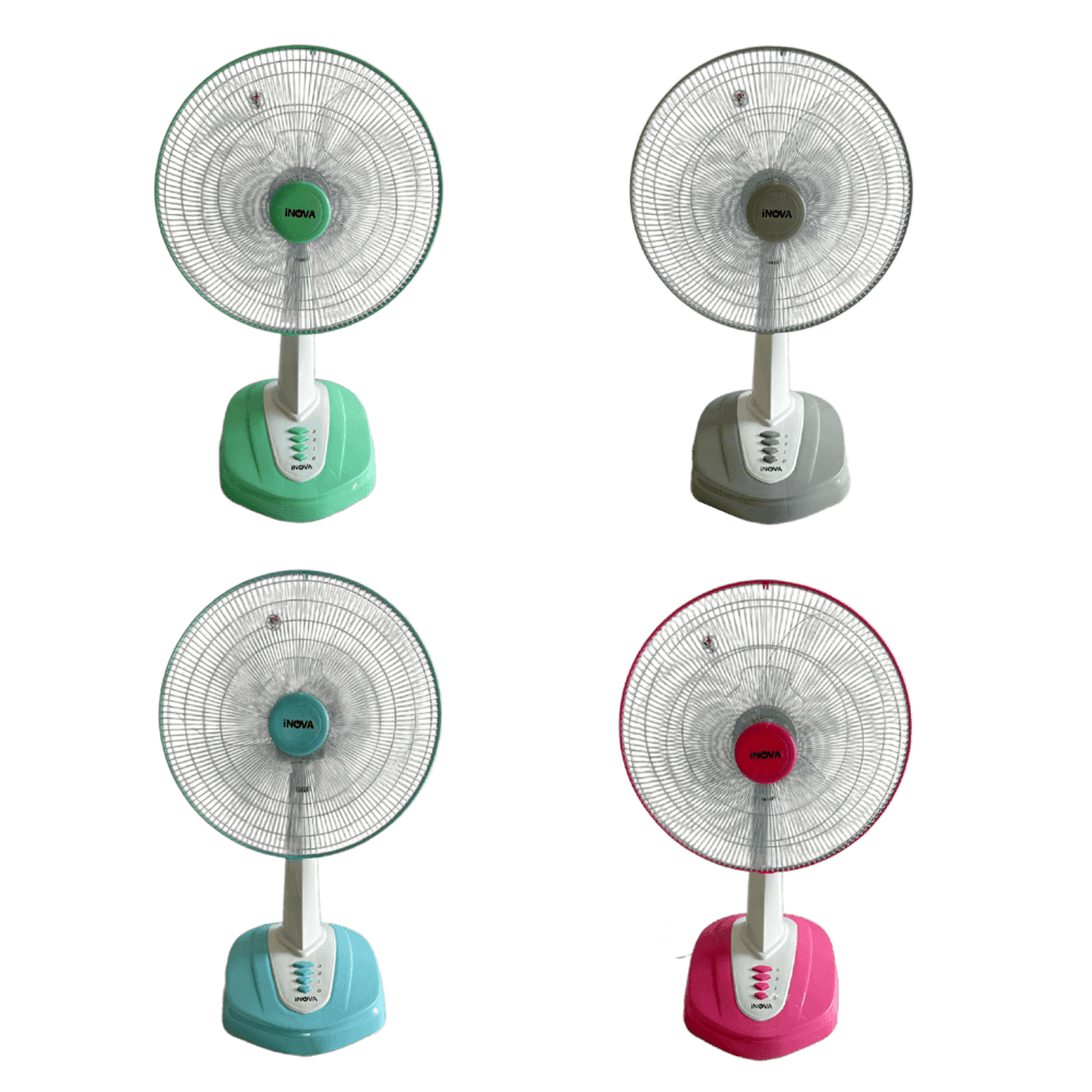 INOVA พัดลมตั้งโต๊ะ 18 นิ้ว รุ่นHG-A1801 สีเทา