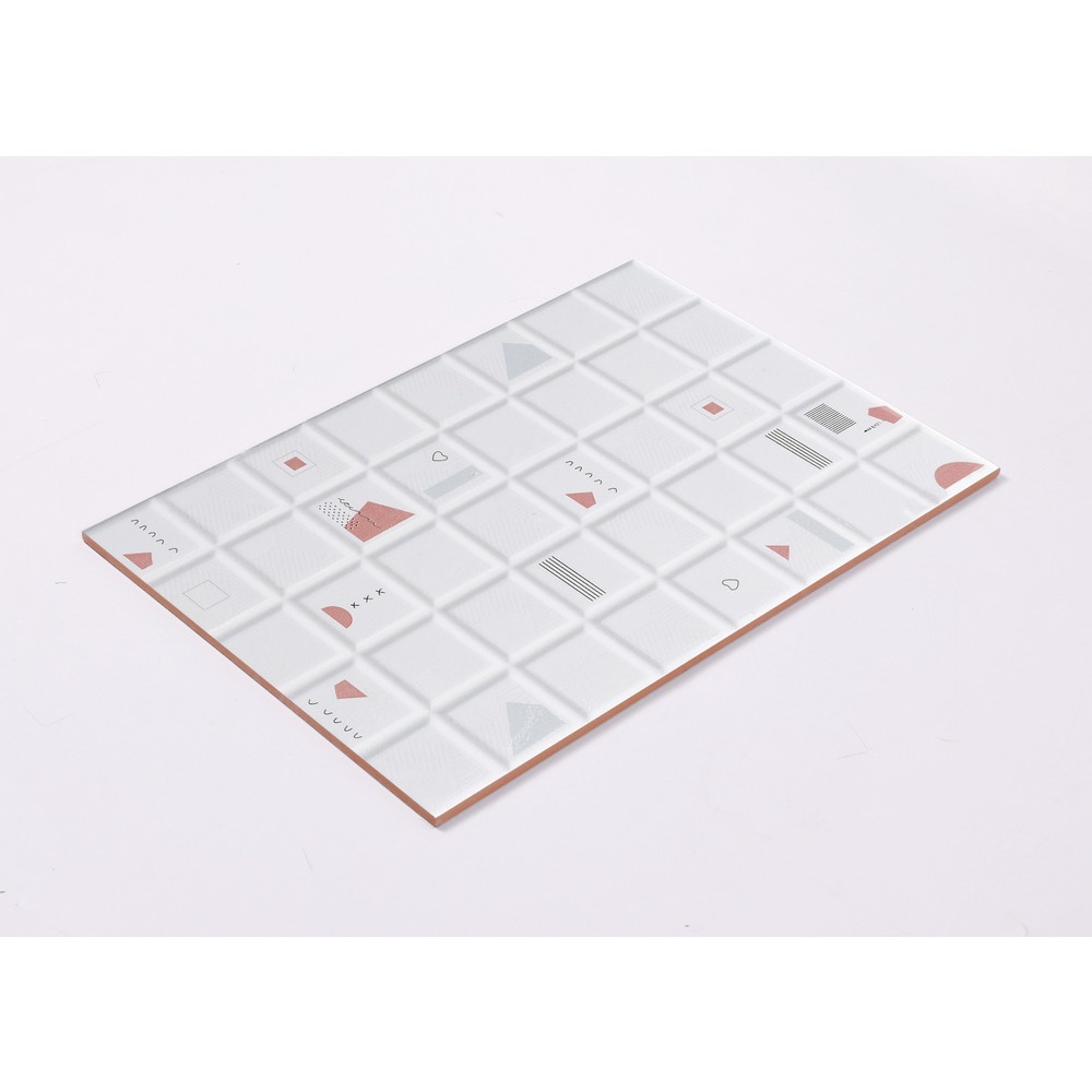 Marbella กระเบื้องเซรามิคปูผนัง 20X30 ซม. รุ่น ฟิวเจอร์บล็อค XF0706 Gloss (25P)