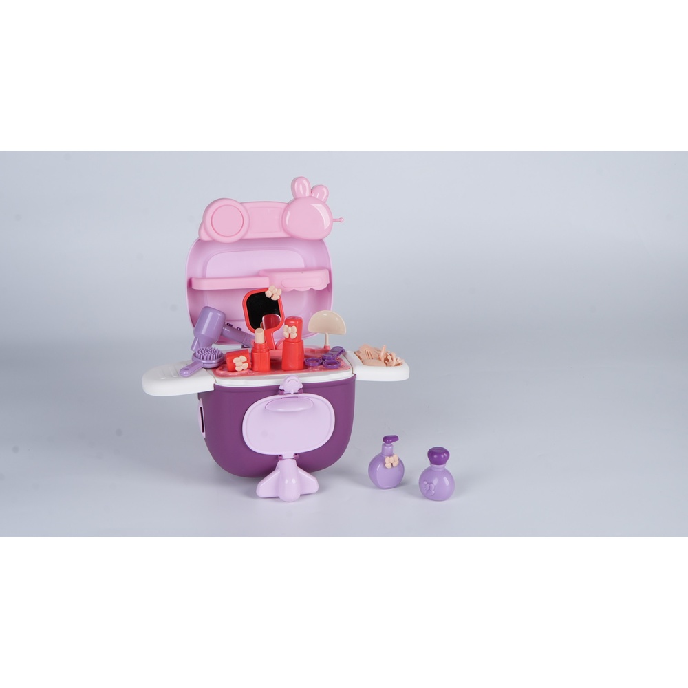 TOYS ของเล่นชุดกระเป๋าอุปกรณ์เสริมสวย # 1901-3 ขนาด 20.5x16.5x18 ซม.