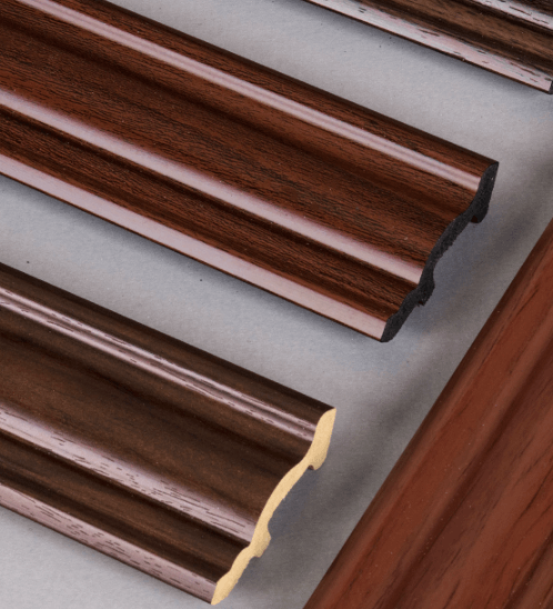 GREAT WOOD บัวเชิงผนัง PS JC194-3 51x14x2900มม. สีวอลนัท