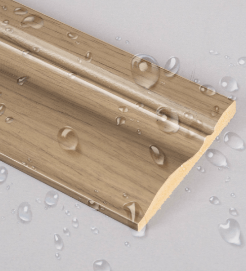 GREAT WOOD ไม้บัวพื้น PS JC195-2 80x11.5x2900มม. สีโอ๊ค