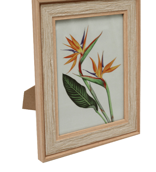กรอบรูป ขนาด 6x8นิ้ว ลายไม้ สี Natural wood