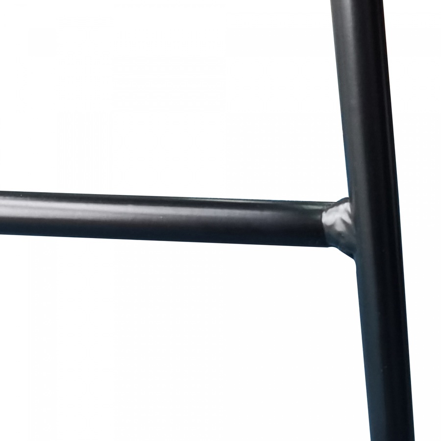 PULITO สตูลสูงขาเหล็ก รุ่น DT1280BK ขนาด 47x48.5x80 ซม. สีดำ