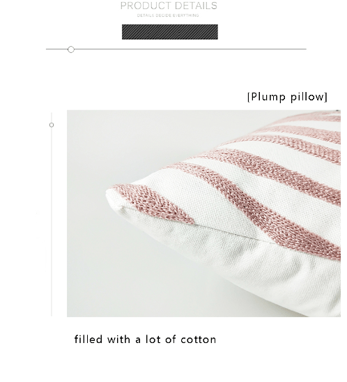 COZY หมอนอิง ขนาด 40×40×8ซม. รุ่น CY08 สีชมพู