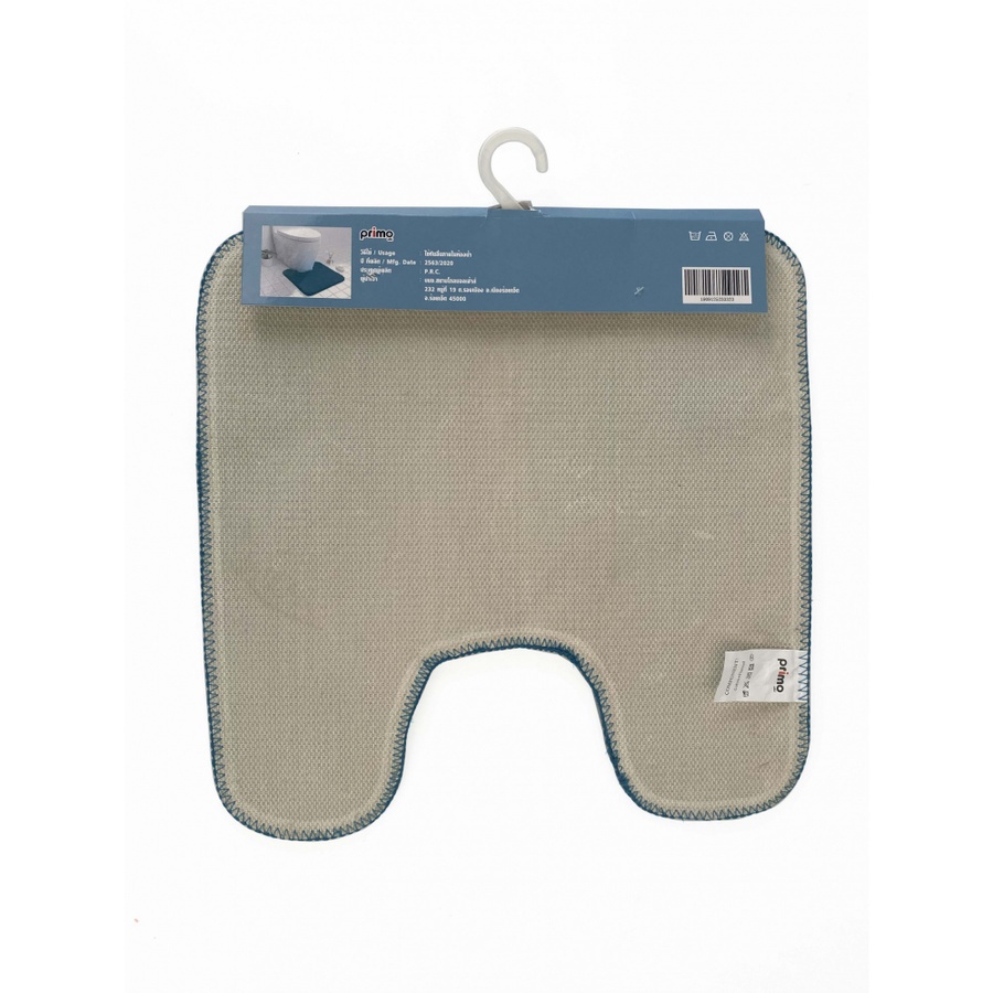 Primo พรมวางหน้าชักโครก รุ่น EDJJ26-GN ขนาด 45x45 ซม. สีเขียว