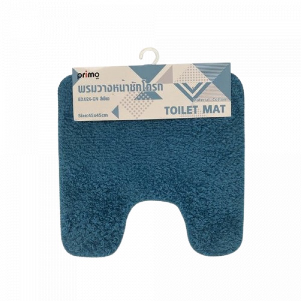 Primo พรมวางหน้าชักโครก รุ่น EDJJ26-GN ขนาด 45x45 ซม. สีเขียว