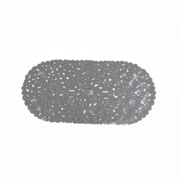 Primo พรมกันลื่นPVC รุ่น EDJJ04-GY ขนาด 35x69 ซม. สีเทา