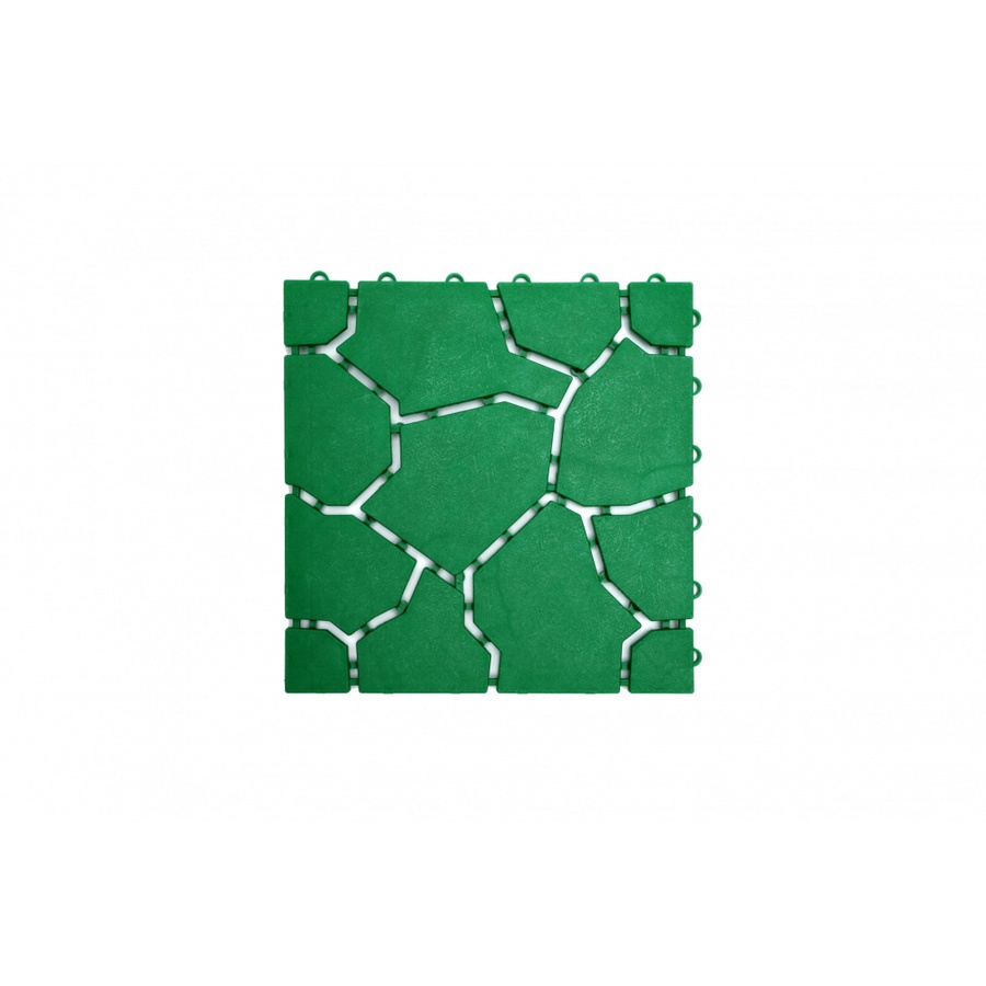 Primo แผ่นกันลื่นPVCลายหินใหญ่ (4ชิ้น/แพ๊ค) รุ่น Mountain BYF001-GN ขนาด 30×30 ซม. สีเขียว