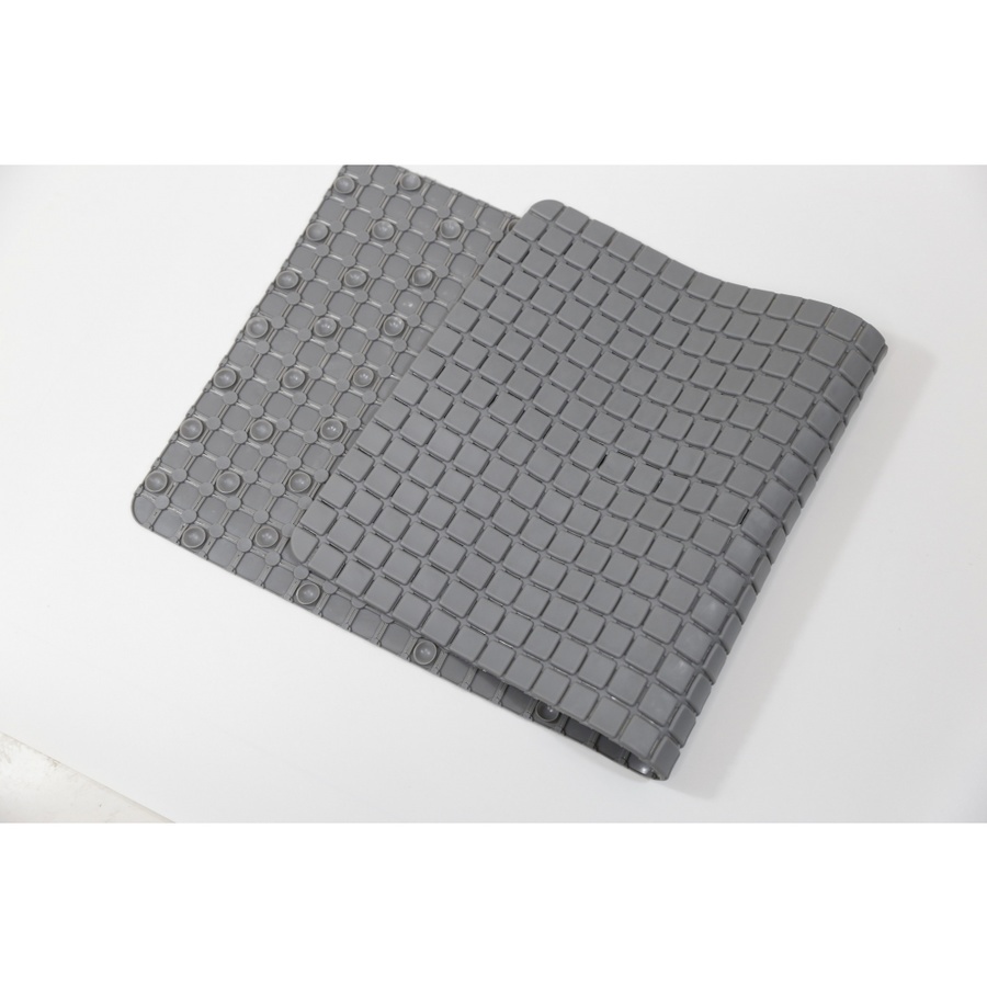 Primo พรมกันลื่นPVC รุ่น EDJJ05-GY ขนาด 35x78 ซม. สีเทา