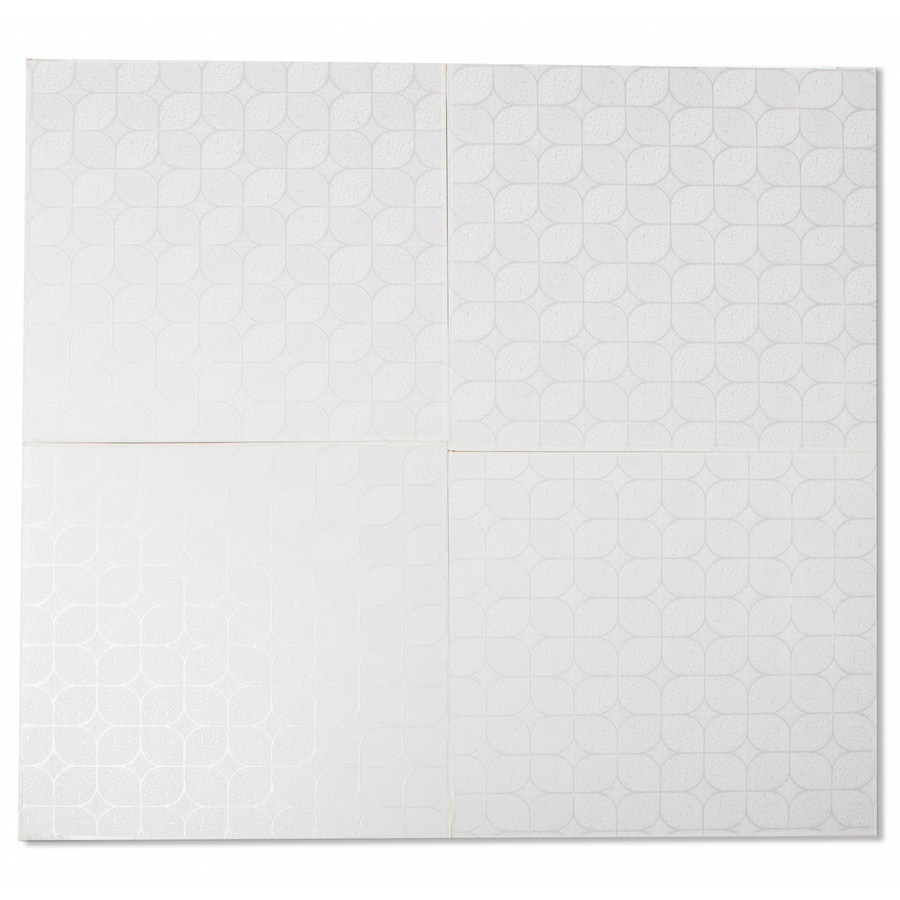 ลิสเซ่ ฝ้ายิปซัมทีบาร์ 60x60ซม. รุ่นเงินมีโชค (ซิลเวอร์) บรรจุ 10แผ่น/กล่อง