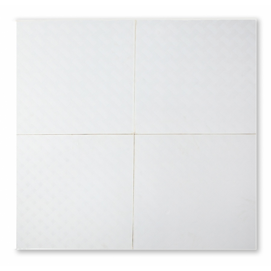 ลิสเซ่ ฝ้ายิปซัมทีบาร์ 60x60ซม. รุ่นแบมบู-ไวท์ บรรจุ 10แผ่น/กล่อง