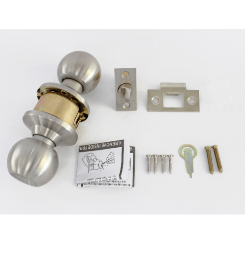 TORSTEN ลูกบิดห้องน้ำ สเตนเลส-304 รุ่น 587 BK-SS สีสเตนเลส