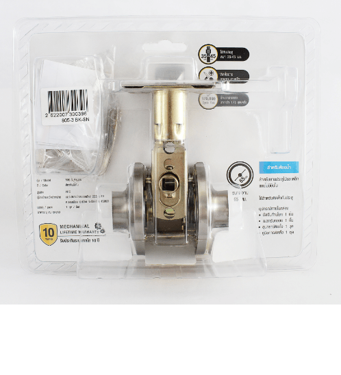 TORSTEN มือจับก้านโยกห้องน้ำ สเตนเลส-304 รุ่น TTJ805-3-LV304-SN สีซาตินนิกเกิล