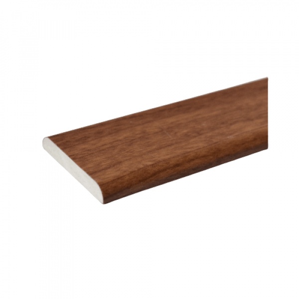 GREAT WOOD ไม้มอบ PVC FCM-0375A (CH02) 37x6x2700มม. สีเชอร์รี่