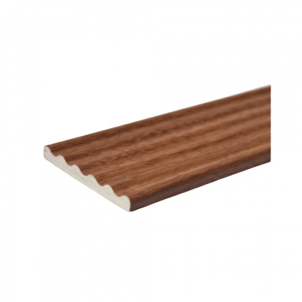 GREAT WOOD ไม้มอบ PVC FCM-0513A (CH02) 51x6x2700มม. สีเชอร์รี