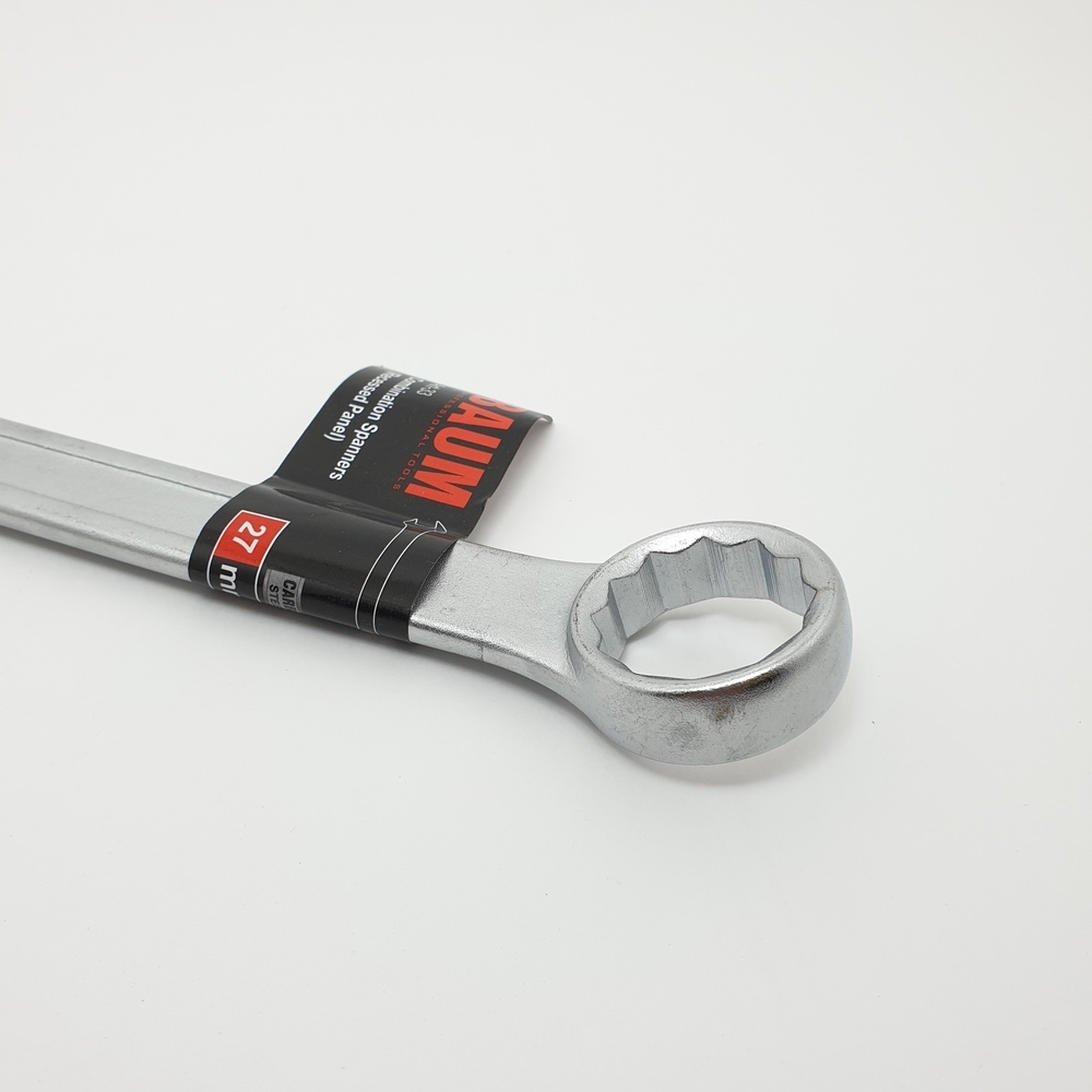 BAUM ประแจแหวนข้างปากตาย 27mm. (Carbon-Steel)