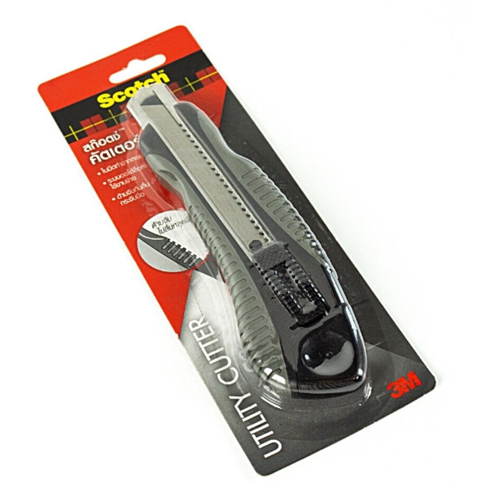 3M สก๊อตซ์ คัตเตอร์ รุ่น45L 18มม. สีดำ