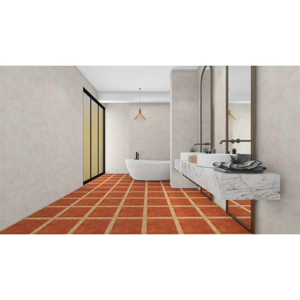 Marbella กระเบื้องเซรามิคปูพื้น 40X40 ซม. รุ่น บล็อคอิฐ CIMG251 Matt (12P)