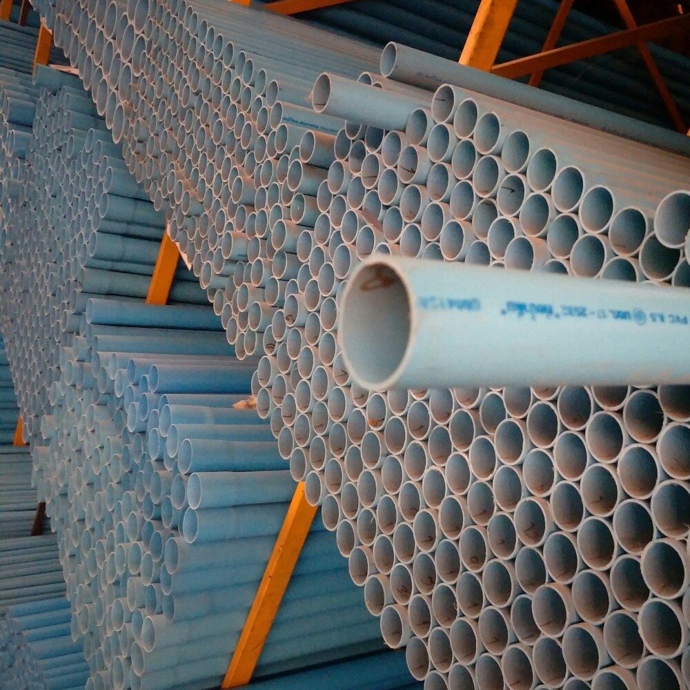 ท่อน้ำไทย ท่อพีวีซี 1 1/2"(40) ชั้น 8.5 ปลายเรียบ