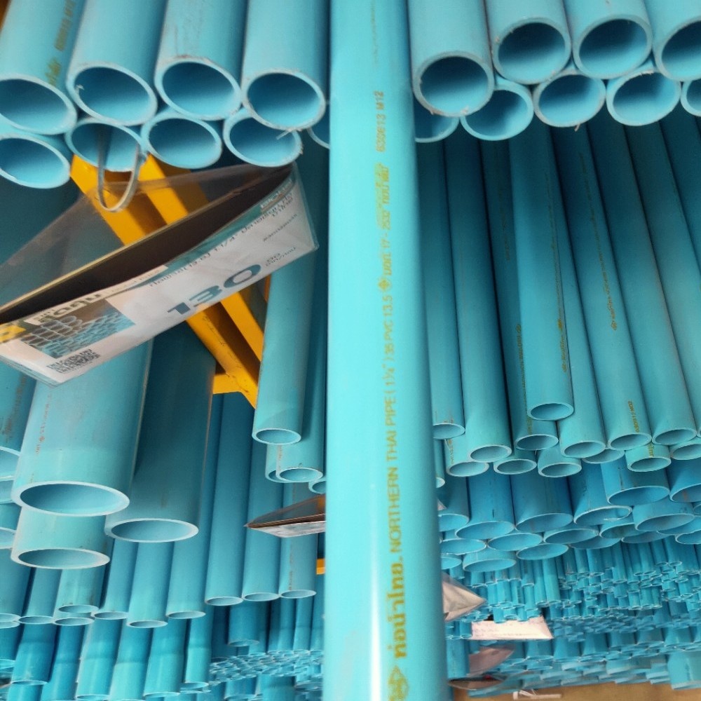 ท่อน้ำไทย ท่อพีวีซี 1 1/4"(35) ชั้น 13.5 ปลายเรียบ