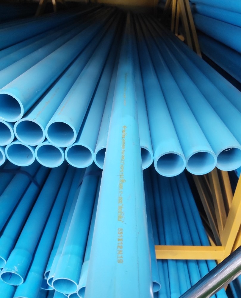 ท่อน้ำไทย ท่อพีวีซี 2"(55) ชั้น 13.5 ปลายเรียบ