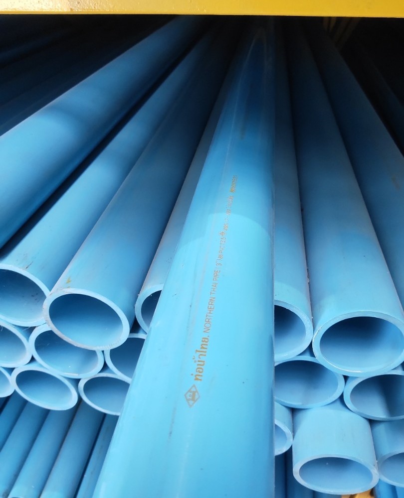 ท่อน้ำไทย ท่อพีวีซี 3"(80) ชั้น 13.5 ปลายเรียบ