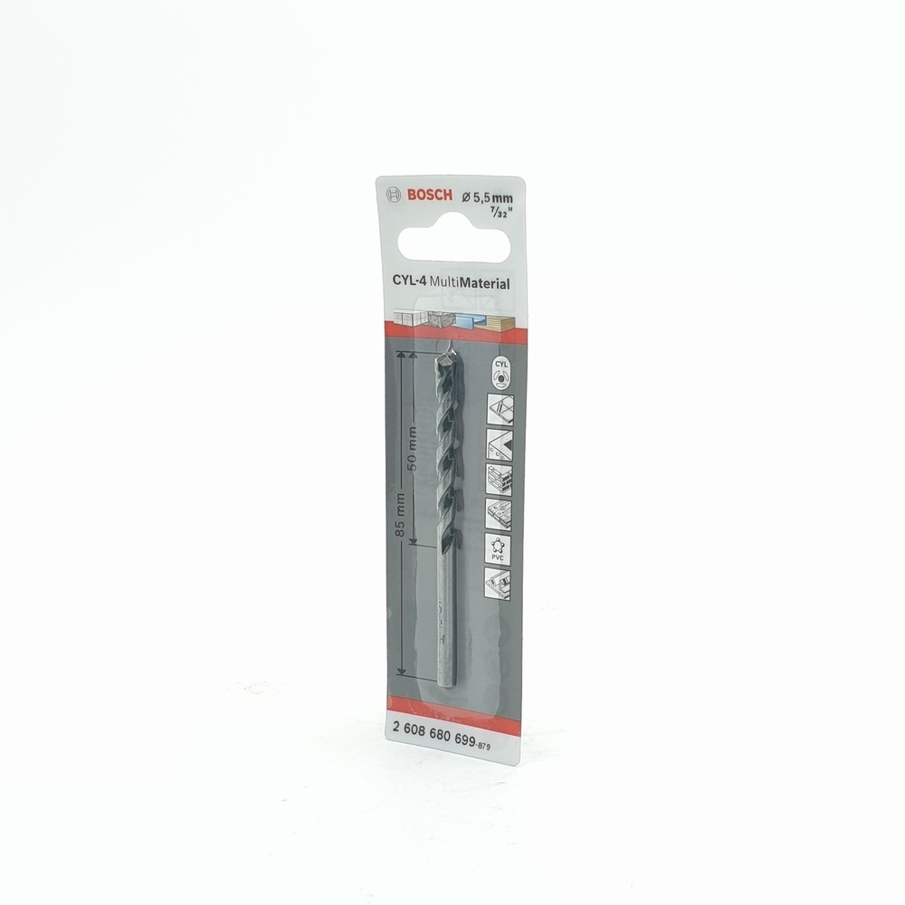 BOSCH ดอกเจาะอเนกประสงค์ก้านกลม CYL-4 : 5.5x40/70 มม.