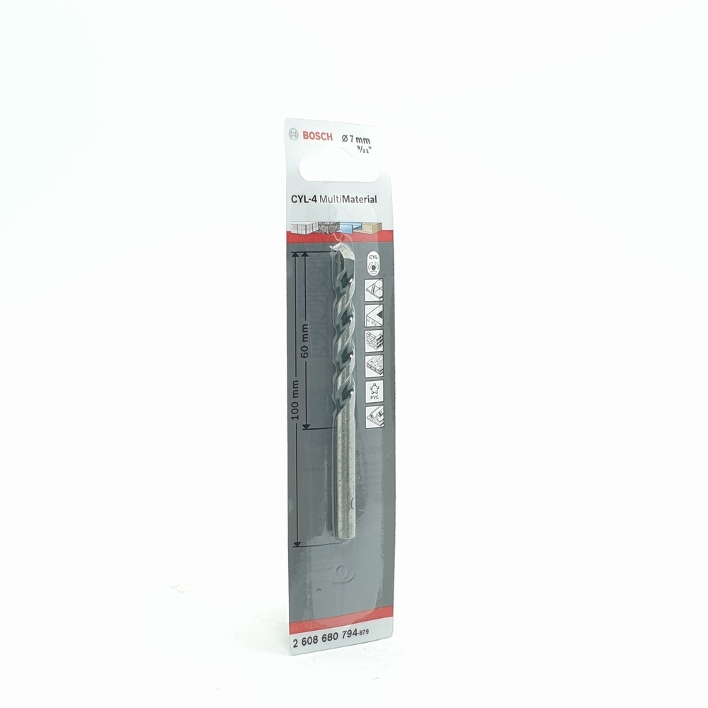 BOSCH ดอกเจาะอเนกประสงค์ก้านกลม CYL-4 : 7x60/100 มม.