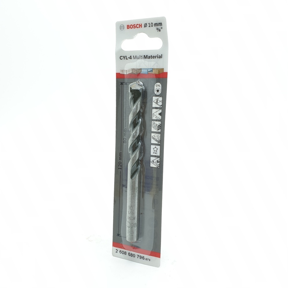 BOSCH ดอกเจาะอเนกประสงค์ก้านกลม CYL-4 : 10x80/120 มม.
