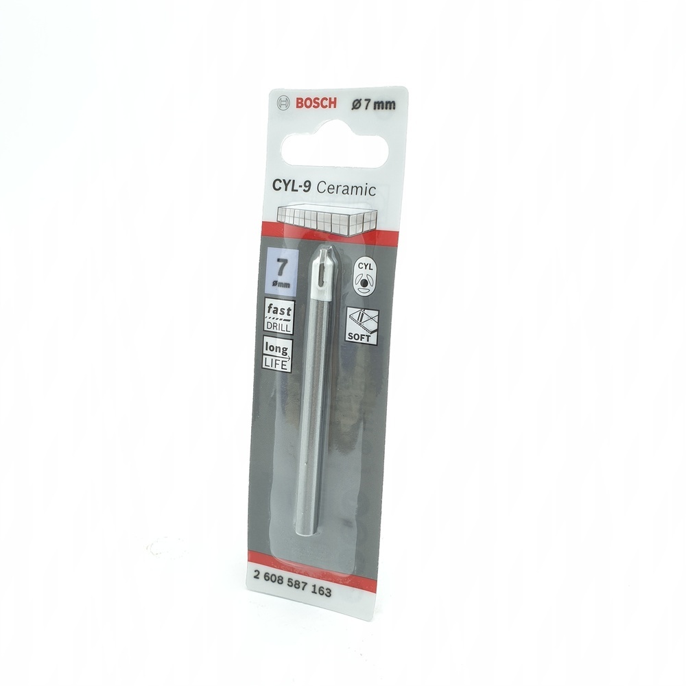 BOSCH ดอกเจาะกระเบื้อง CYL-9 : 7x80 มม.