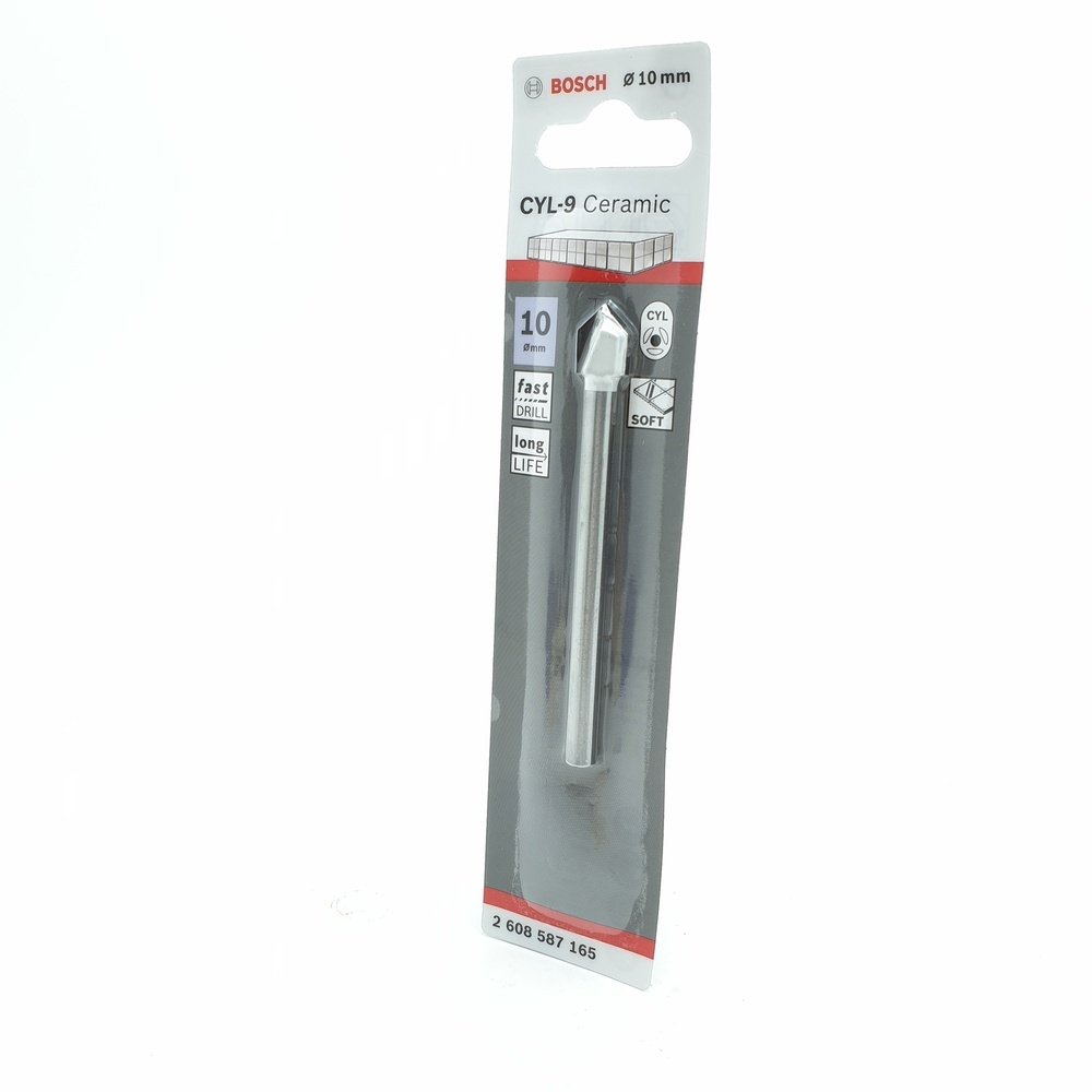 BOSCH ดอกเจาะกระเบื้อง CYL-9 : 10x90 มม.