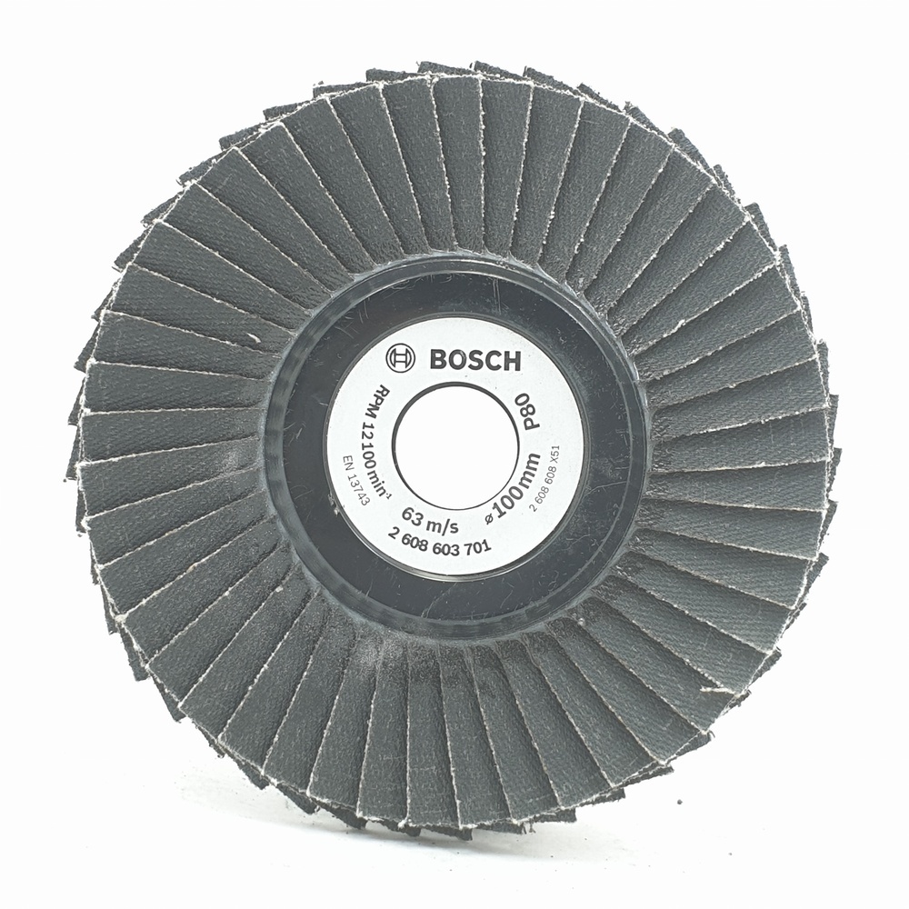 BOSCH กระดาษทรายซ้อนหลังอ่อน 4" P80
