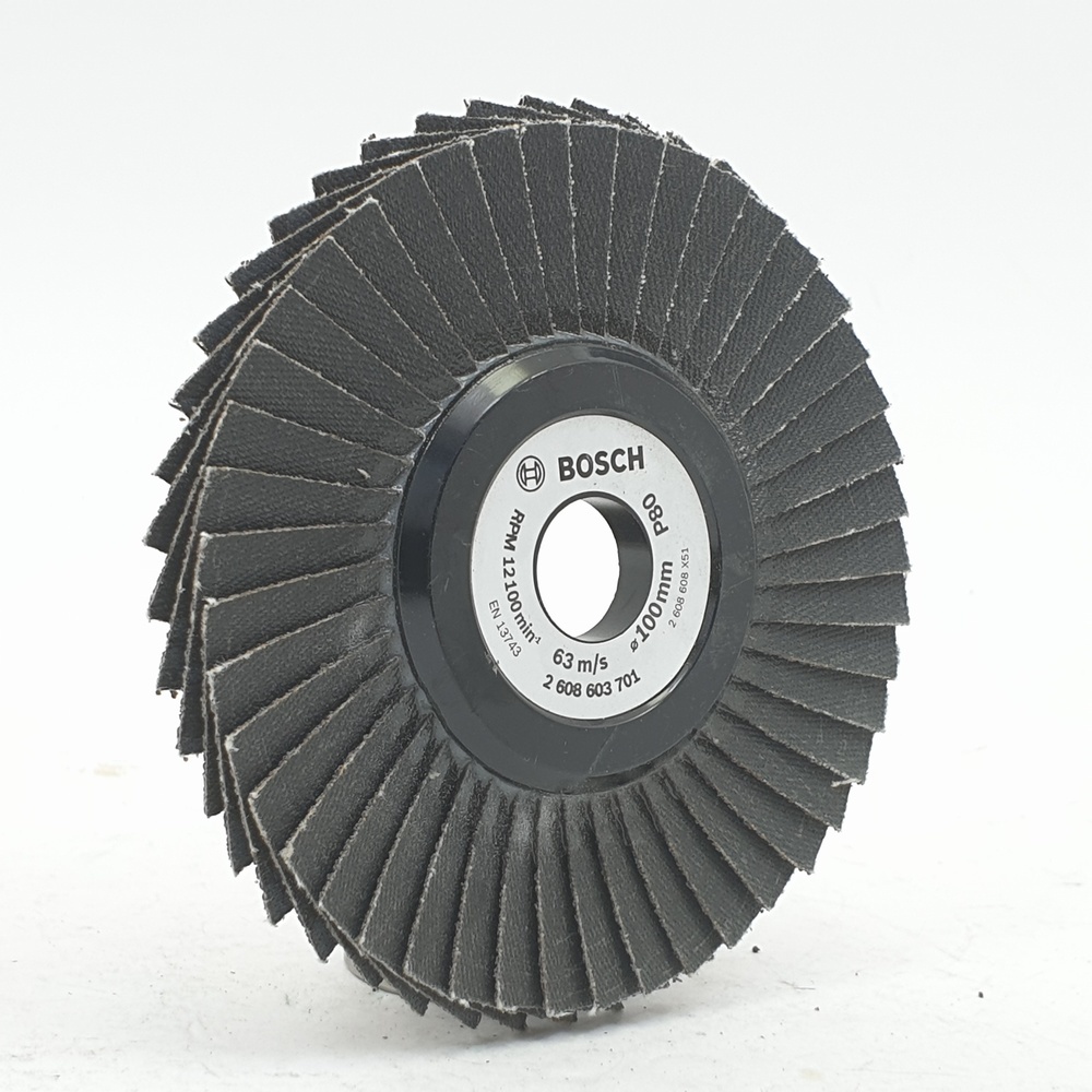 BOSCH กระดาษทรายซ้อนหลังอ่อน 4" P80