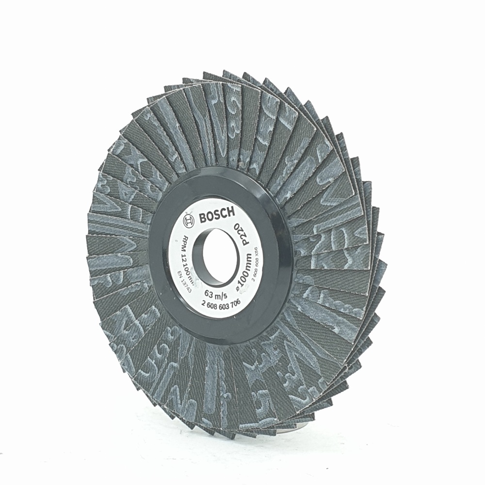 BOSCH กระดาษทรายซ้อนหลังอ่อน 4" P220