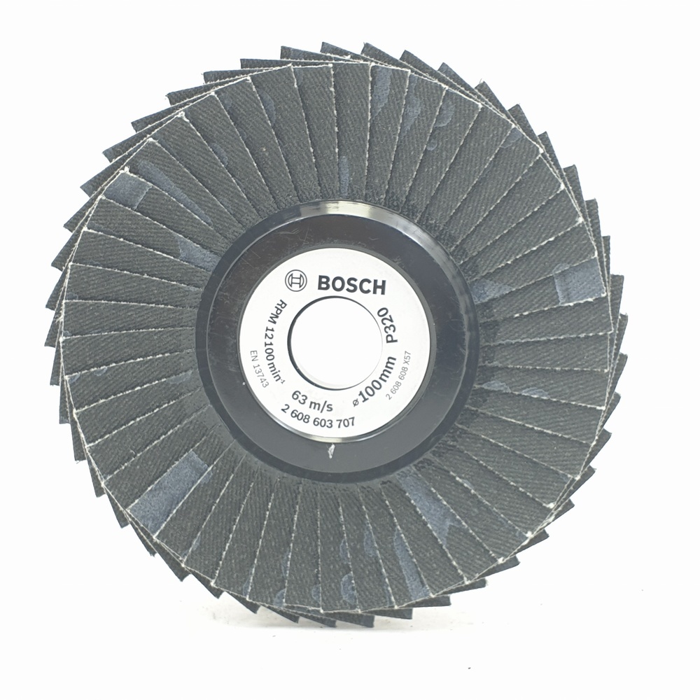 BOSCH กระดาษทรายซ้อนหลังอ่อน 4" P320