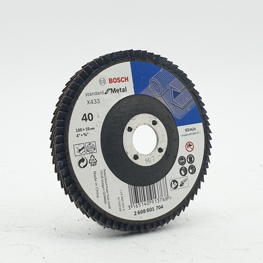BOSCH กระดาษทรายซ้อนหลังแข็ง 4" P40