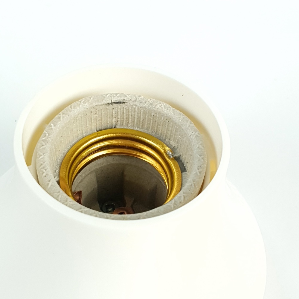 SENTOSHI ขั้วแป้น E-27 รุ่น SL-561 สีขาว