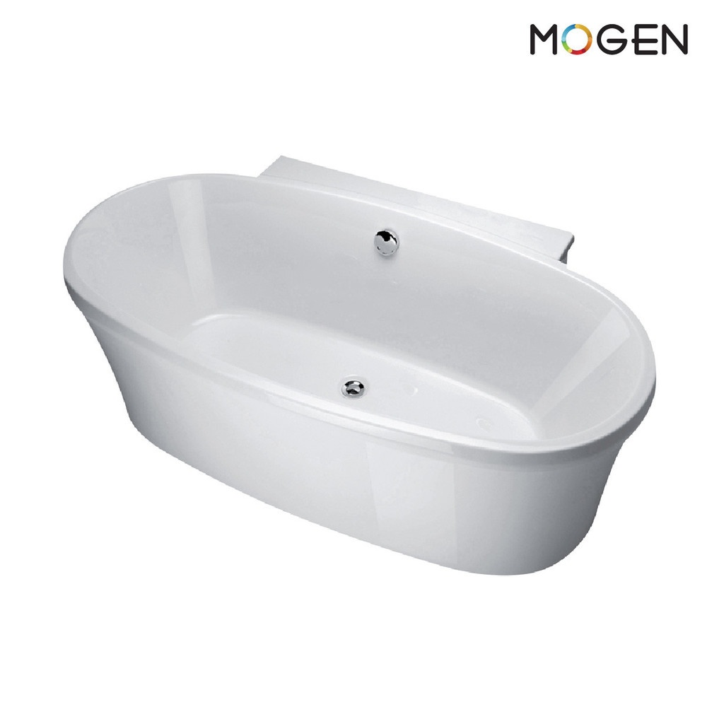 Mogen อ่างอาบน้ำอะครีลิก พร้อมสะดืออ่างอาบน้ำ (แบบลอย) รุ่น ดีลิเคท MBT06