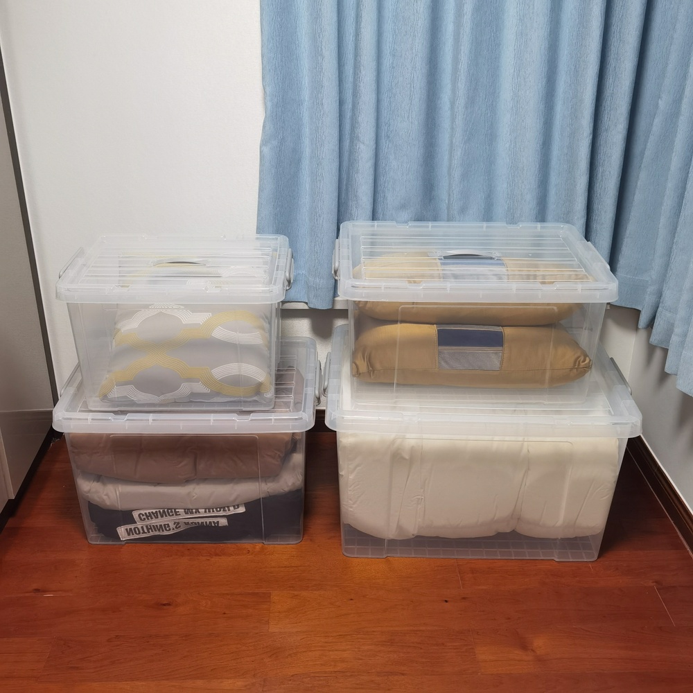 GOME กล่องเก็บของอเนกประสงค์ 44ลิตร รุ่น TG51025
ขนาด 53x38.5x33ซม. สีใส