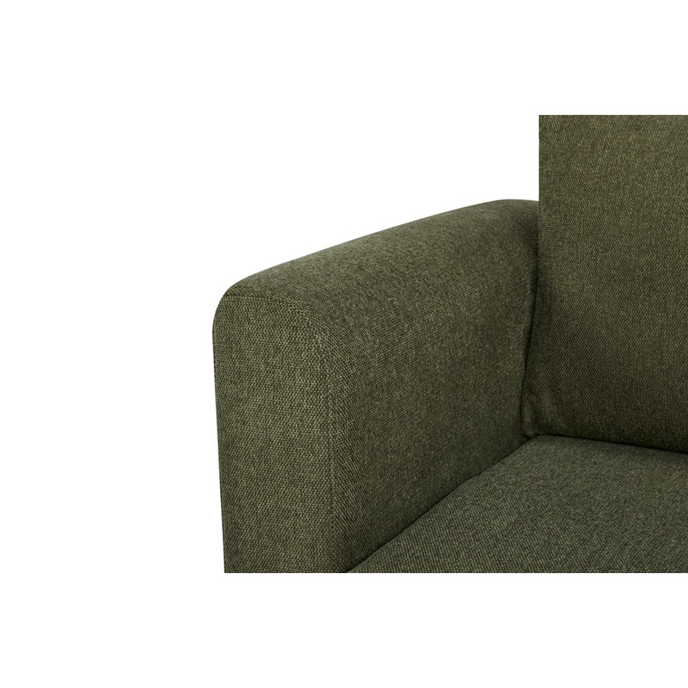 PULITO โซฟาเบดผ้า 2 ที่นั่ง รุ่น COLMAR-OL ขนาด 71x147x77 ซม. สีเขียวมะกอก